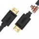 Kabel HDMI M/M 1,5m v2.0, pozłacany, Basic; Y-C137M