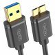 Kabel USB 3.0 microB-USB 1m Y-C461GBK