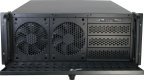 Inter-Tech IPC 4U-4129L Stojak Metaliczny, Srebrny