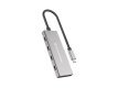 Conceptronic HUBBIES16G huby i koncentratory USB 3.2 Gen 2 (3.1 Gen 2) Type-C 10000 Mbit/s Szary