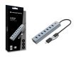 Conceptronic HUBBIES21G huby i koncentratory USB 3.2 Gen 1 (3.1 Gen 1) Type-A 5000 Mbit/s Szary