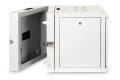 Digitus Szafa sieciowa wisząca Unique 19" 9U rack 600x600, drzwi szyba, szary, dzielona, złożona, 100kg
