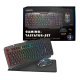 LogiLink ID0185 klawiatura Dołączona myszka Gaming USB QWERTY Angielski Czarny