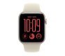 Smartwatch Watch SE 3 GPS, koperta 44mm z aluminium w kolorze księżycowej poświaty, pasek sportowy w kolorze piaskowym - rozmiar S/M