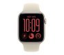 Smartwatch Watch SE 3 GPS + Cellular, koperta 44mm z aluminium w kolorze księżycowej poświaty, pasek sportowy w kolorze piaskowym - rozmiar M/L