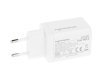 Ładowarka GaN 65W 2x USB-C PD + USB-A (biała)