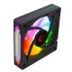 RAMPAGE WENTYLATOR DO OBUDOWY 120MM 1800RPM INFINITE LOOP ARGB BLACK PWM