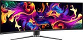 MSI MPG 491CQP QD-OLED monitor komputerowy 124,5 cm (49") 5120 x 1440 px Dual WQHD Czarny