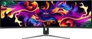 MSI MPG 491CQP QD-OLED monitor komputerowy 124,5 cm (49") 5120 x 1440 px Dual WQHD Czarny