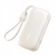 Powerbank Baseus EnerFill FC21 10000 mAh 22,5 W USB-A USB-C tytanowy z odłączanym kablem Lightning