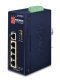 PLANET ISW-504PT łącza sieciowe Nie zarządzany L2 Fast Ethernet (10/100) Obsługa PoE Czarny
