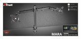 Uchwyt na 2 monitory TRUST GXT1120 Mara Dual