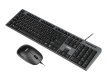 Zestaw klawiatura + mysz IBOX IKMS606 (USB 2.0; (US); kolor czarny; optyczna; 800 DPI)