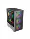 Obudowa MARS MC-VECTOR Czarna mATX 4xARGB