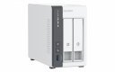 Qnap TS-216G, Tower, 2 x 2.5"/3.5" SATA, ARM 2.0GHz Quad core, 4GB, 1 x 2.5GbE + 1 x GbE, External adapter (PSU)