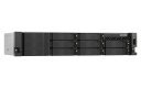 Qnap TS-855eU-RP-8G, 2U, 8 x 2.5"/3.5" SATA, Intel Atom C5125 8C/8T, 8 GB SODIMM DDR4 (max. 64GB ), 2 x 2.5GbERedundant PSU