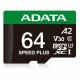 Karta pamięci microSD Speed Plus 64GB UHS1 U3 V30 A2 160/140 MB/s