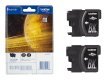 BROTHER LC1100BKBP2 Tusz Brother LC1100BKBP2 black Blister Pack (dwupak) 450str DCP395CN/DCP58CW