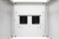 Digitus Szafa sieciowa wisząca 19" 7U rack 600x600, drzwi pełne, szary, niedzielona, złożona, IP55, 100kg
