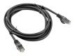 LANBERG PATCHCORD KAT.6 FTP 2M CZARNY FLUKE PASSED