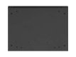 Szafa instalacyjna rack wisząca 19 cali 4U 600x450 czarna drzwi metalowe (flat pack)