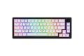 HATOR Skyfall 65 MAG ULTRA 8K klawiatura Gaming USB QWERTY US English Czarny, Biały
