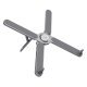 Podstawka pod laptopa Trust MACY FOLDABLE METAL Grey
