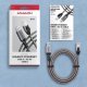 ADE-AM50 USB-A Gigabit Ethernet adapter z zintegrowanym kablem sieciowym CAT6 RJ-45 5 m