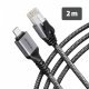 ADE-CM20 USB-C Gigabit Ethernet adapter z zintegrowanym kablem sieciowym CAT6 RJ-45 2 m