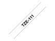 BROTHER TZE111 Taśma Brother 6mm BLACK ON CLEAR