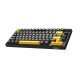Klawiatura mechaniczna MEQA 80 wireless czarna