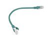 Patchcord UTP Lanberg PCU6-10CC-0025-G (RJ45 - RJ45 ; 0,25m; UTP; kat. 6; kolor zielony)