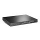 TP-Link JetStream TL-SG3428XPP-M2 przełącznik sieciowy Zarządzany L2+ 2.5G Ethernet (100/1000/2500) Obsługa PoE 1U Czarny