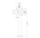 Stojak na monitor NS-DPOS100BLACK 0-15kg 10-32 cali