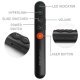 Laserowy wskaźnik/Prezenter 4w1/USB 3.0/2.4GHz/30m