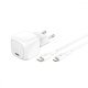 Ładowarka 30W PD PPS USB-C biała