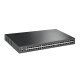 TP-Link JetStream TL-SG3452XP przełącznik sieciowy Zarządzany L2+ Gigabit Ethernet (10/100/1000) Obsługa PoE 1U Czarny