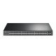 TP-Link JetStream TL-SG3452XP przełącznik sieciowy Zarządzany L2+ Gigabit Ethernet (10/100/1000) Obsługa PoE 1U Czarny