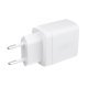 Ładowarka sieciowa 30W 1xUSB-C 1xUSB-A biała