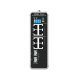 Ruijie Networks RG-NIS2100 Zarządzany L2 Gigabit Ethernet (10/100/1000) Obsługa PoE Czarny, Stal nierdzewna
