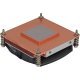 Inter-Tech Q-3 Procesor Radiator 8 cm Czarny, Srebrny 1 szt.