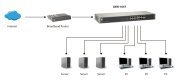 LevelOne GSW-1657 łącza sieciowe Nie zarządzany Gigabit Ethernet (10/100/1000) Czarny, Szary
