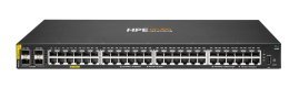 Aruba 6000 48G Class4 PoE 4SFP 370W Zarządzany L3 Gigabit Ethernet (10/100/1000) Obsługa PoE 1U